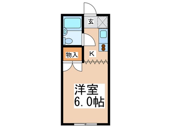 ハイツ星雲の物件間取画像